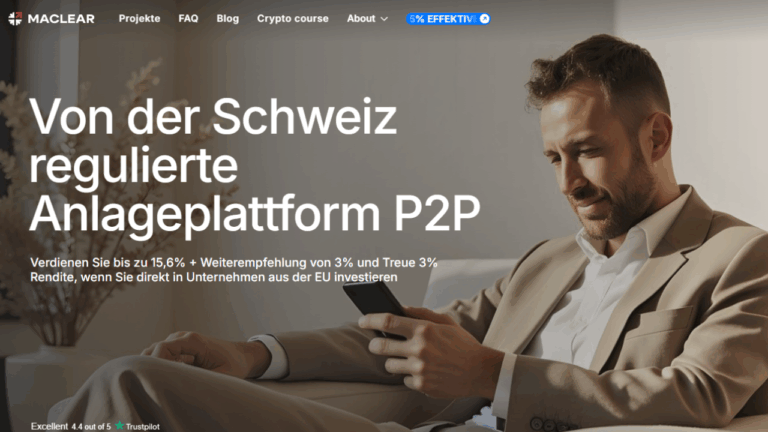 Maclear – Schweizer Crowdlending mit hohen Renditen: Chancen & Risiken 2026