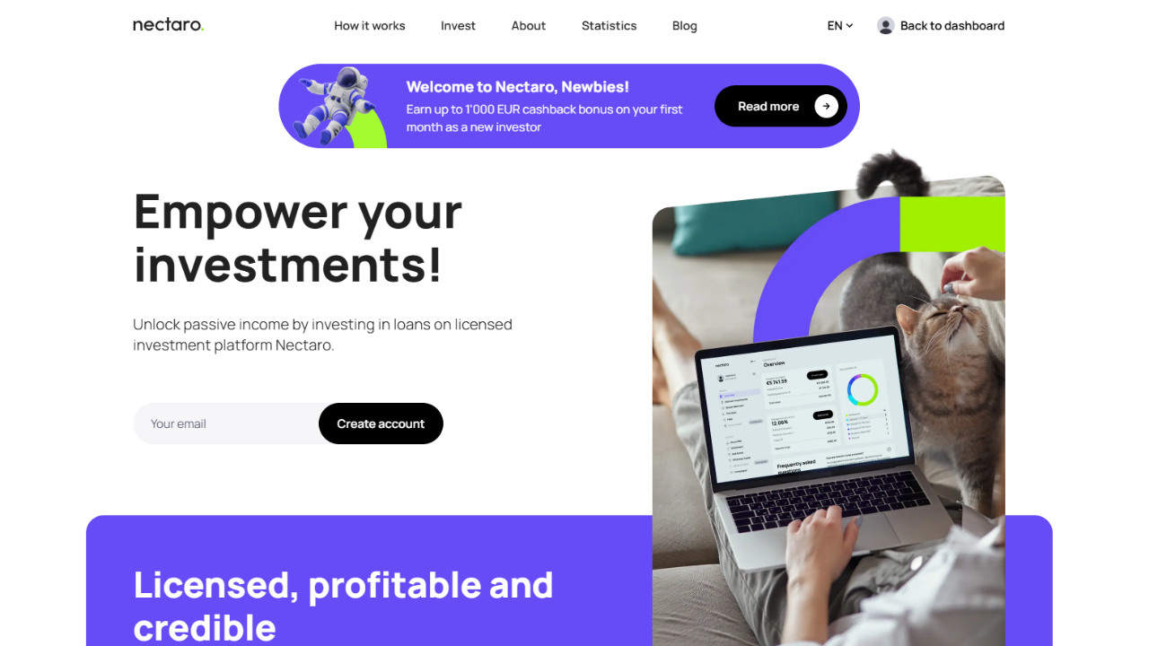 Nectaro – neue P2P-Plattform mit Lizenz aus Lettland: Chancen & Risiken 2026